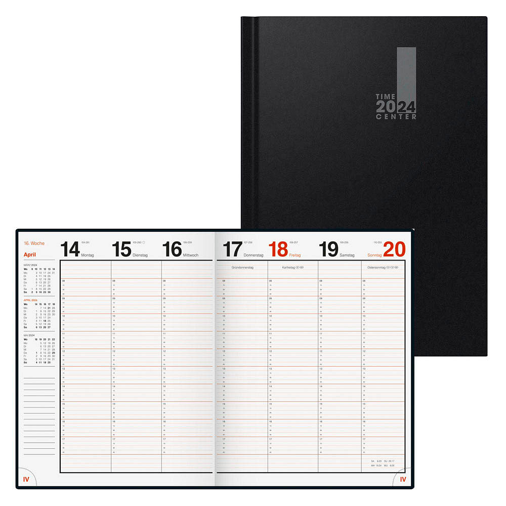 rido idé Buchkalender magnum 2024 schwarz office discount